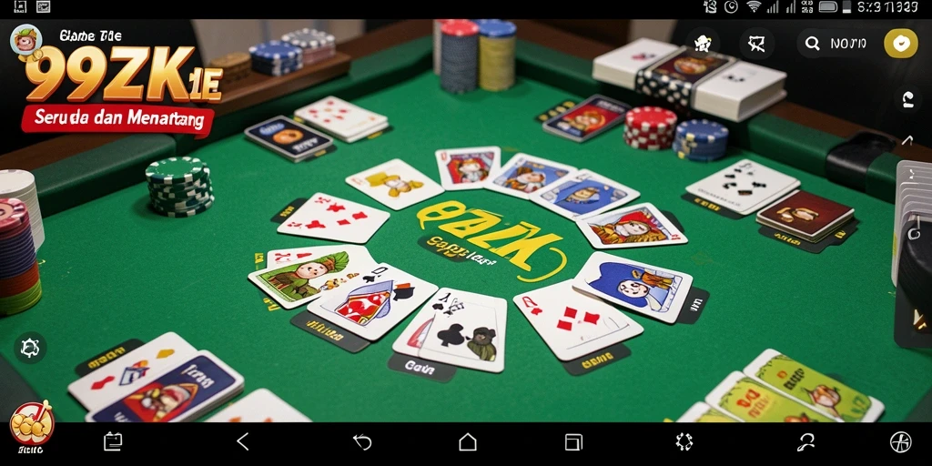 Gameplay menampilkan permainan Gaple yang seru dan kompetitif.