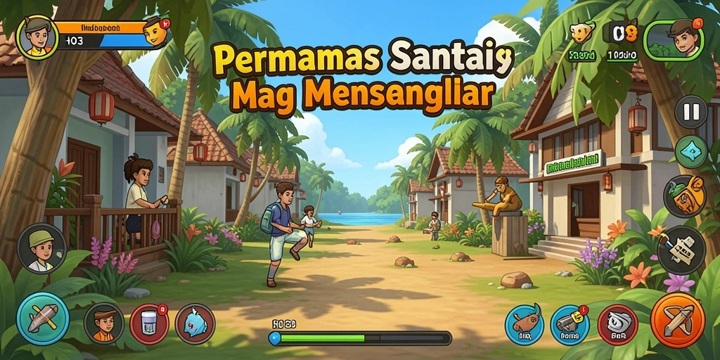 Tangkapan layar H03 menampilkan gameplay yang menyenangkan dan interaktif.