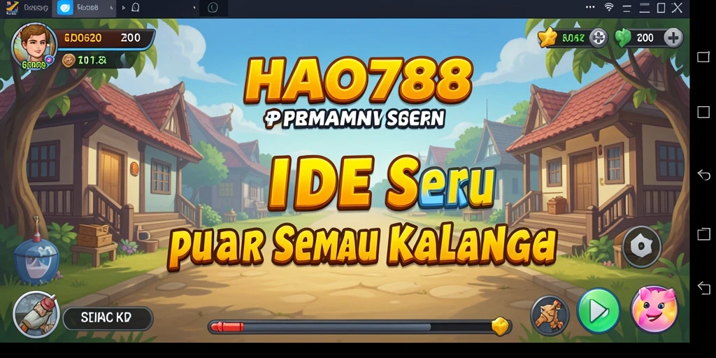 Tampilan menarik dari gameplay HAO788 yang klasik.