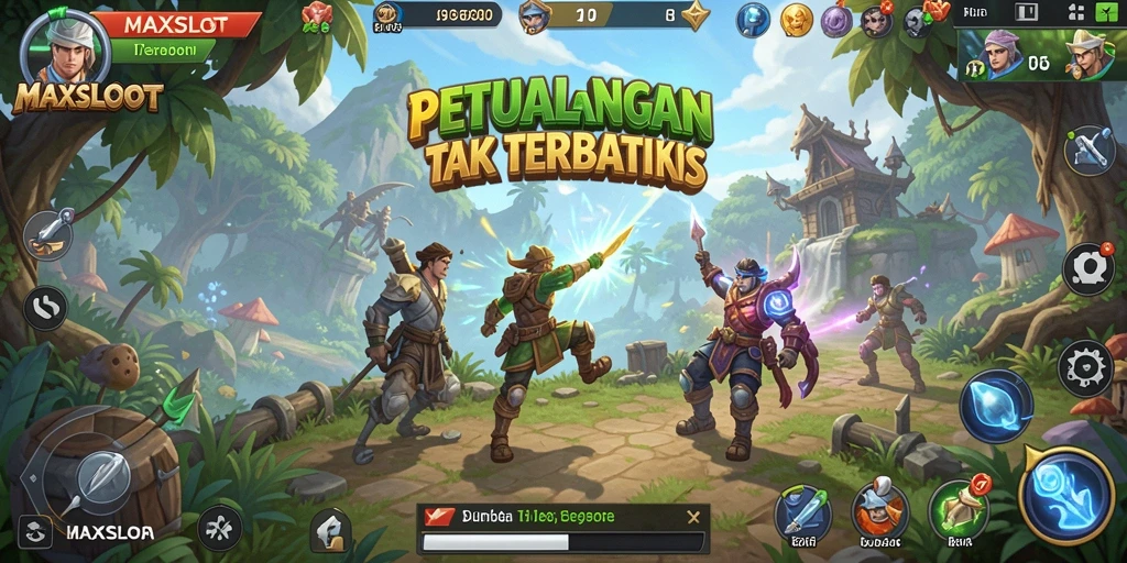 Tangkapan layar gameplay yang menampilkan petualangan seru di dunia terbuka.