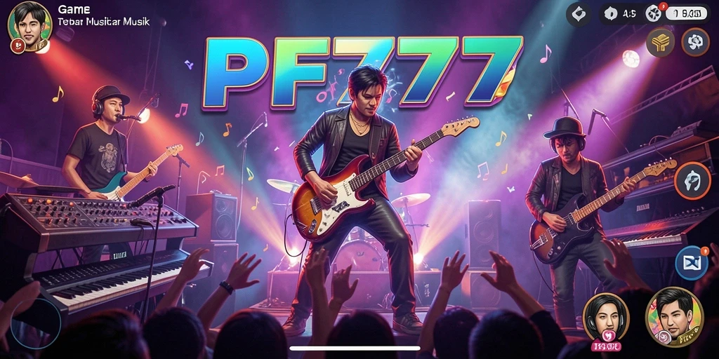 Tampilan gameplay PF777 yang penuh warna dan interaktif.