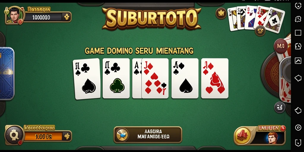 Screenshot menarik dari gameplay SUBURTOTO yang seru.